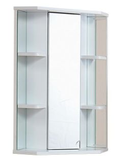 Шкаф-зеркало Onika Кредо 303501 угловой 35см белый